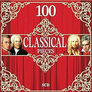 100 CLASSICAL PIECES - BAROQUE , CLASSICAL, ROMANTIC, PIANO * STRING PERIODS - UCD (NEW)