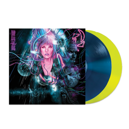 HALESTORM - 10TH ANNIVERSARY LTD. EDITION YELLOW + SEA BLUE COLOUR VINYL W/ POSTER - USED VINYL