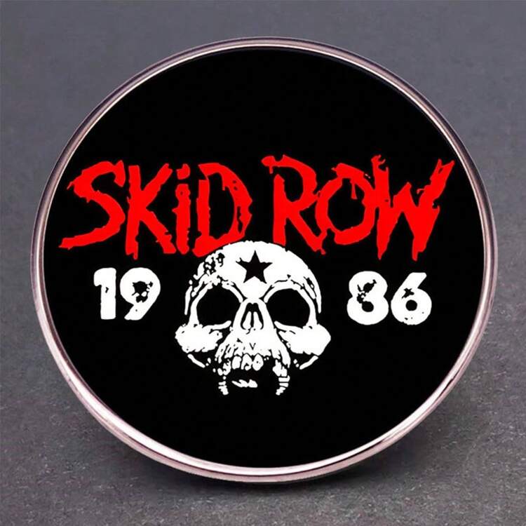 SKID ROW - 1986 - PEWTER PIN