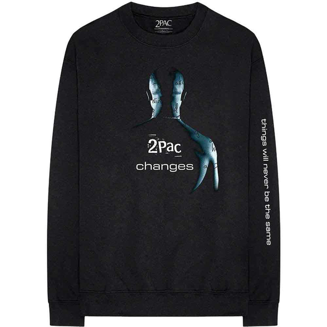 TUPAC - CHANGES - LONG SLEEVE TSHIRT - FULLY LICENSED MERCHANDISE