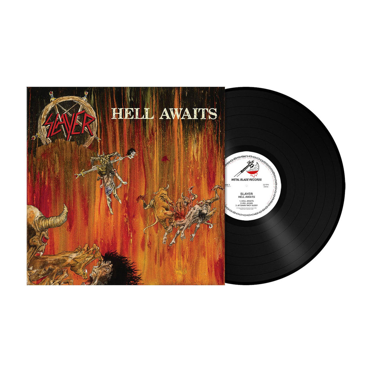 SLAYER - HELL AWAITS - 180G NEW VINYL