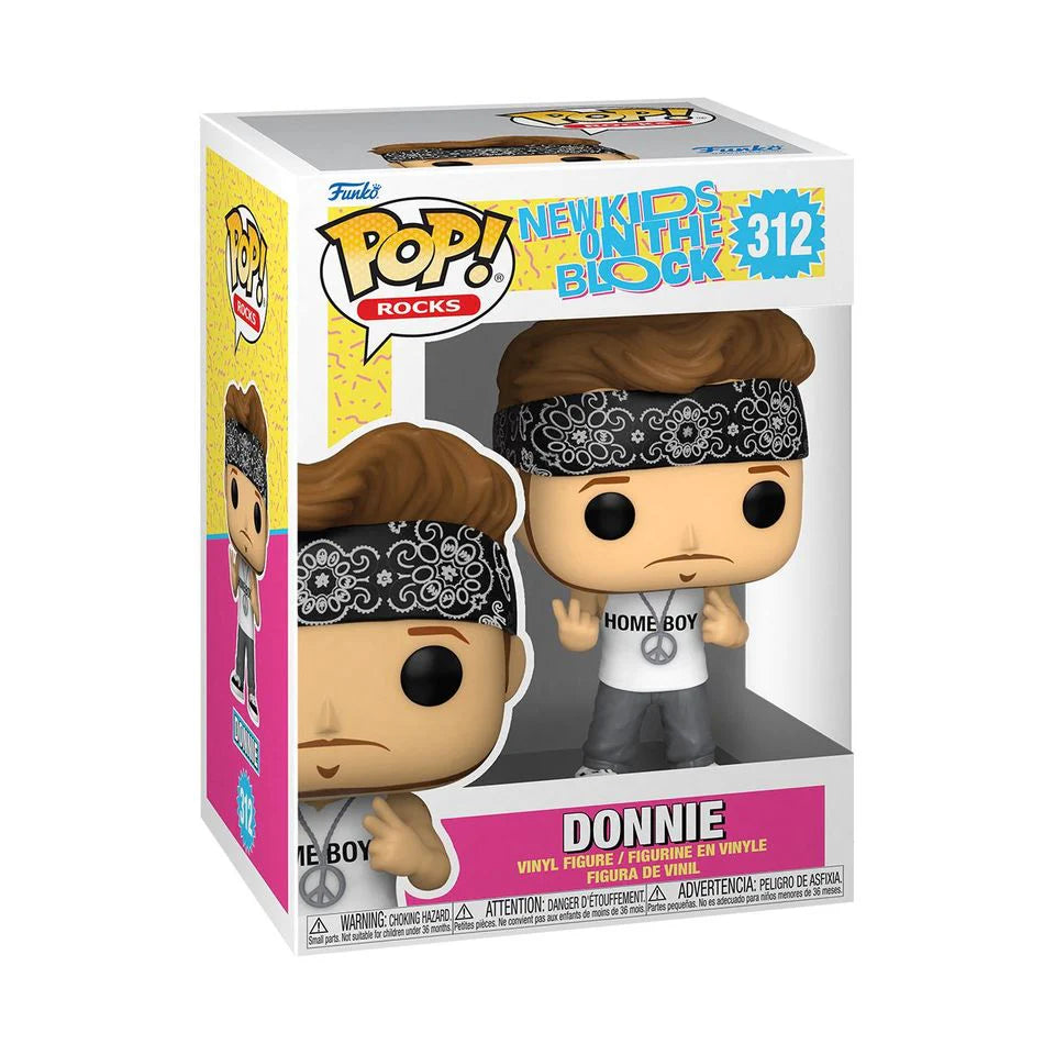 NEW KIDS ON THE BLOCK - DONNIE #312 - FUNKO POP FIGURE