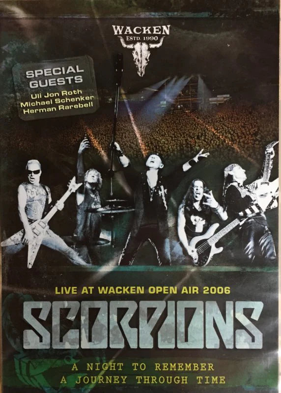 SCORPIONS - LIVE AT WACKEN OPEN AIR 2006 - USED MUSIC DVD