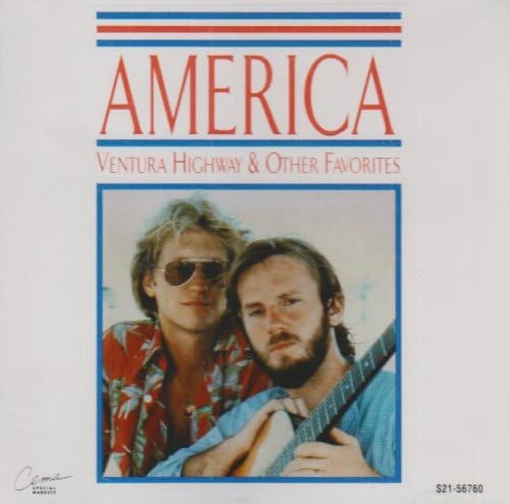 AMERICA - VENTURE HIGHWAY & OTHER FAVOURITES - USED CD