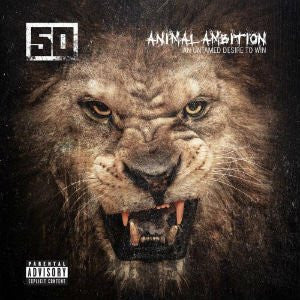 50 CENT - CD/DVD CONBO - ANIMAL AMBITION: AN UNTAMED DISIRE TO WIN- DELUXE EDITION-NEW