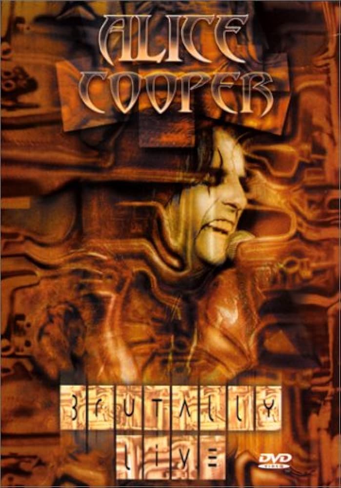 ALICE COOPER- BRUTALLY LIVE- MUSIC DVD (USED)