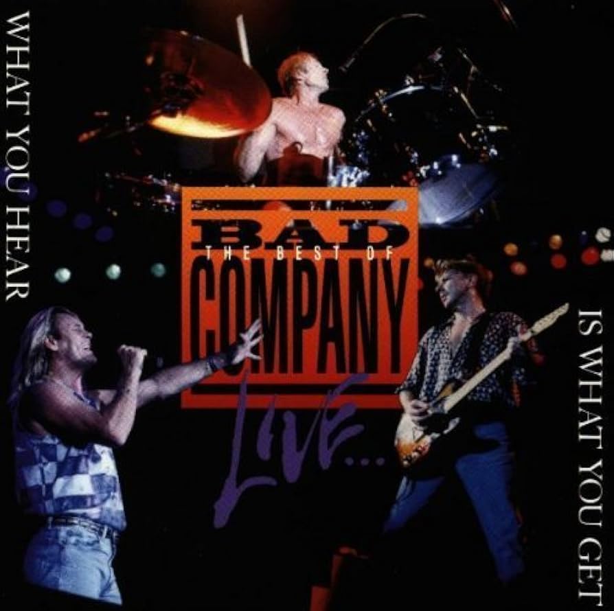 BAD COMPANY - WHAT YOU HEAR IS WHAT YOU GET - USED CD