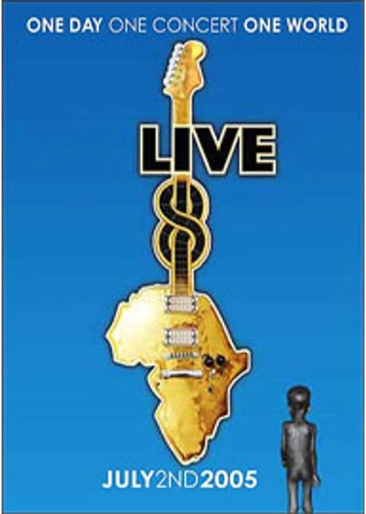LIVE 8 JULY 2ND 2005- 4 DISC MUSIC DVD (USED)