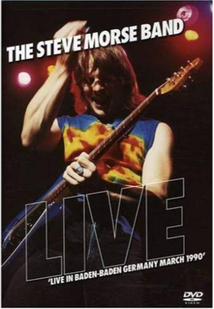 THE STEVE MORSE BAND - LIVE IN BADEN-BADEN GERMANY MARCH 1990 - USED MUSIC DVD