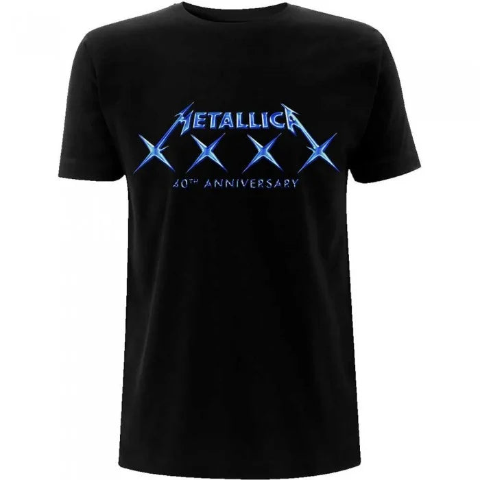 METALLICA- 40TH ANNIVERSARY- TSHIRT