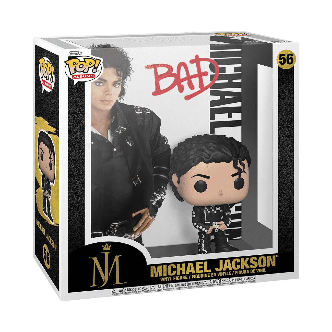 MICHAEL JACKSON - MICHAEL JACKSON BAD ALBUM #56 - FUNKO POP ALBUM