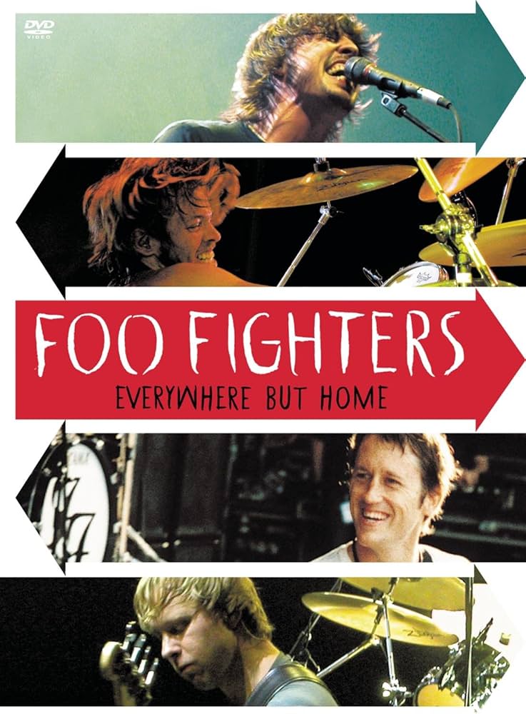 FOO FIGHTERS - EVERYWHERE BUT HOME - USED MUSIC DVD