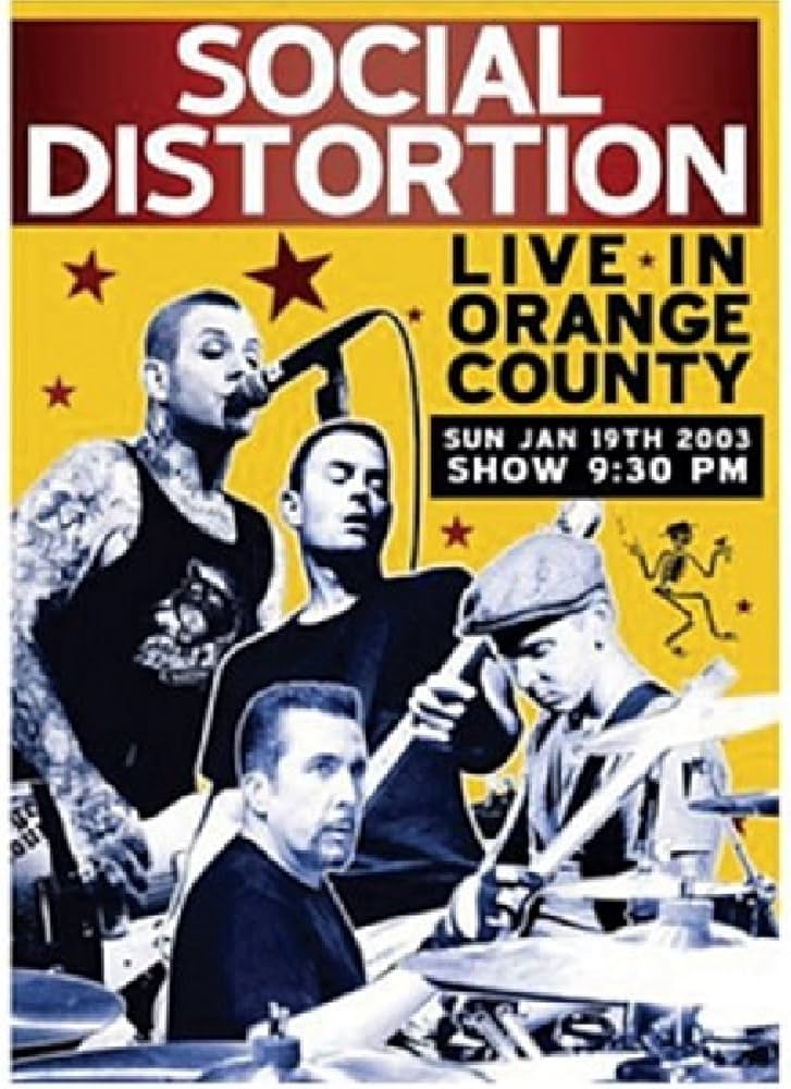 SOCIAL DISTORTION - LIVE IN ORANGE COUNTY - USED MUSIC DVD
