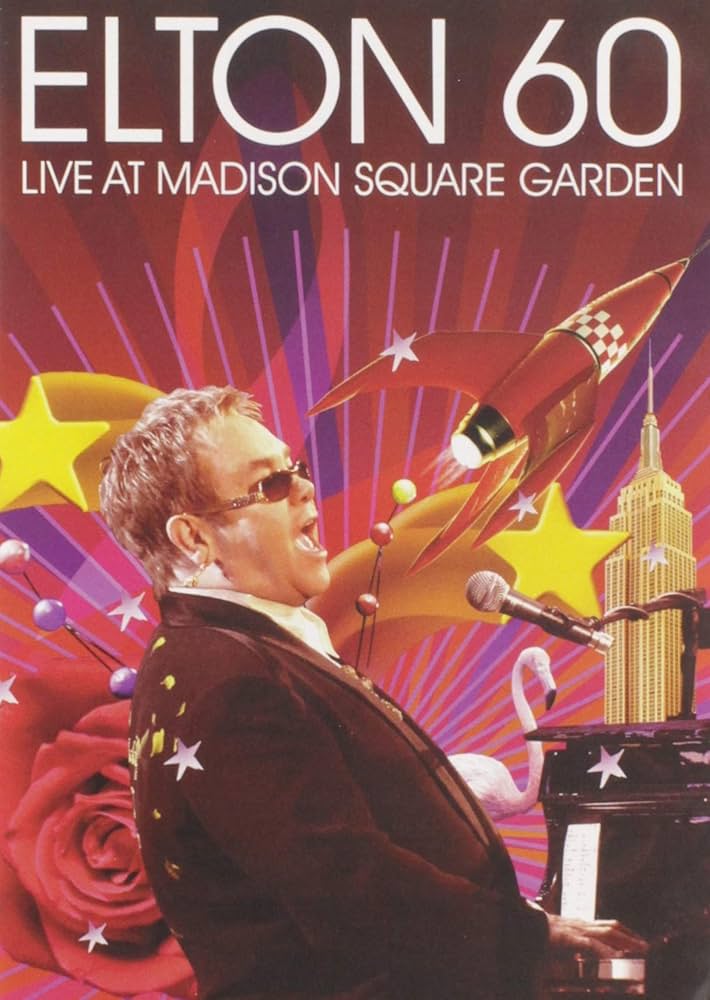 ELTON JOHN - ELTON 60; LIVE AT MADISON SQUARE GARDEN - USED MUSIC DVD