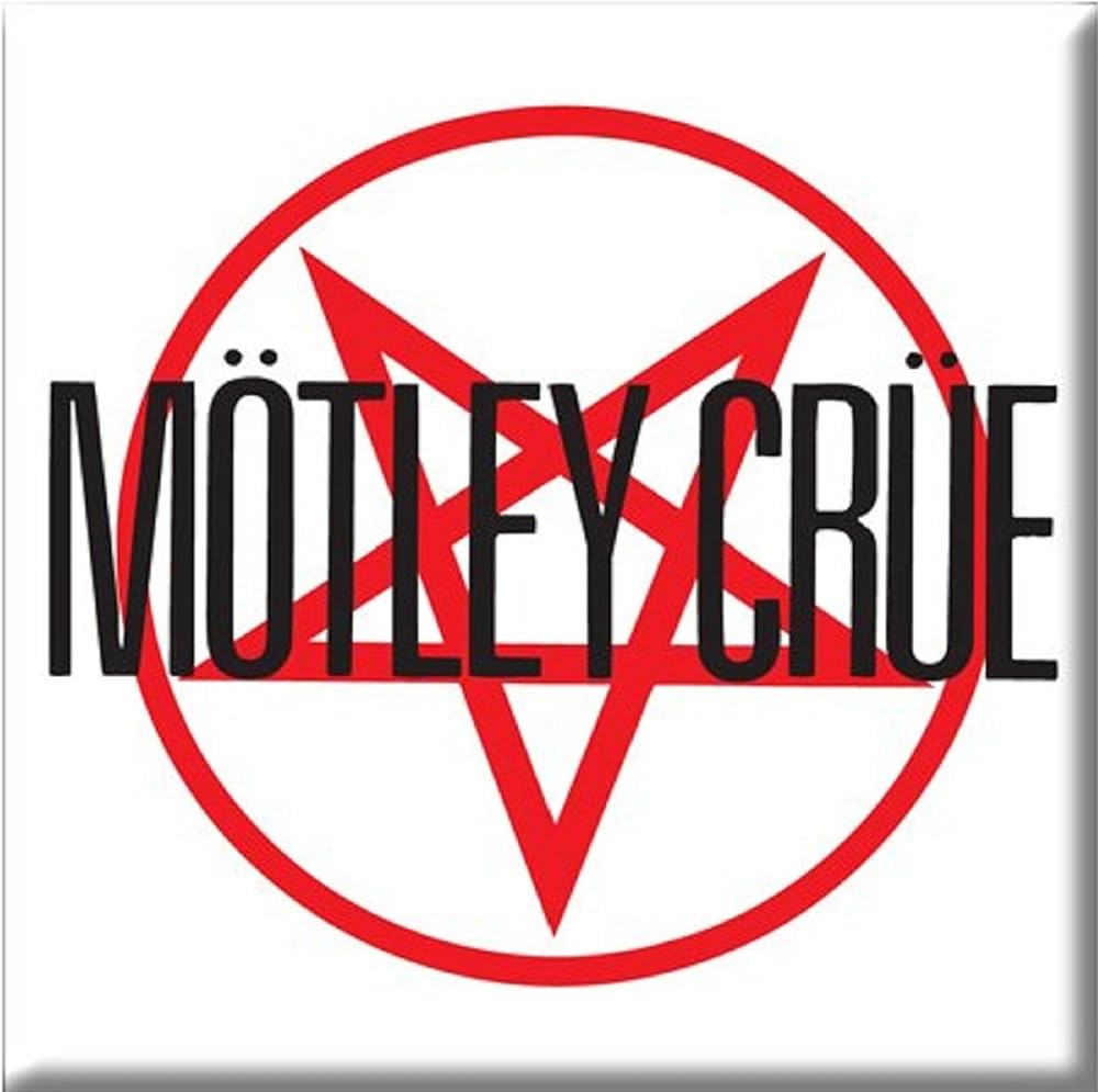 MOTLEY CRUE - LOGO - SQUARE MAGNET