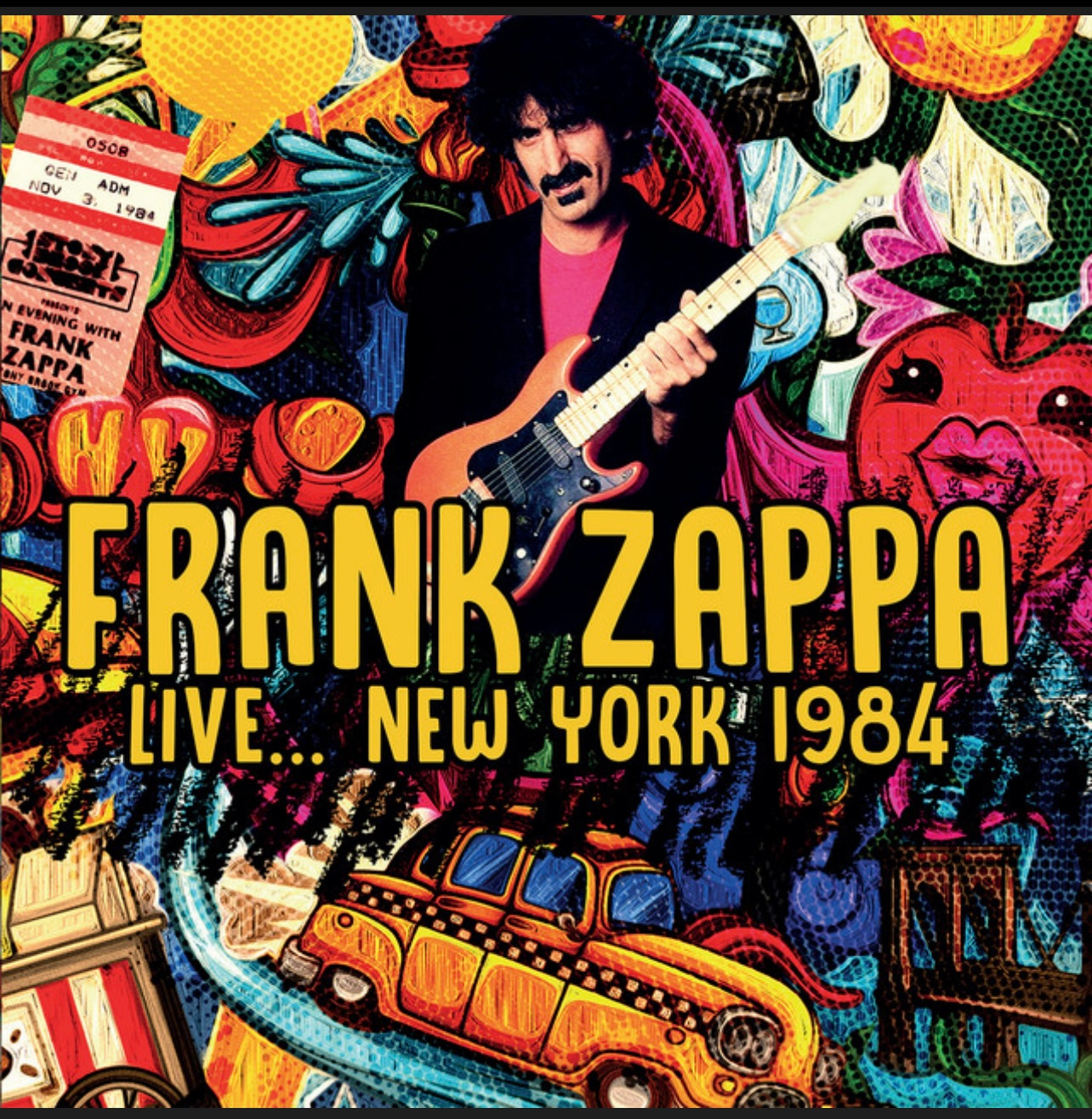 ZAPPA, FRANK - LIVE..NEW YORK 1984 4 CD BOXSET