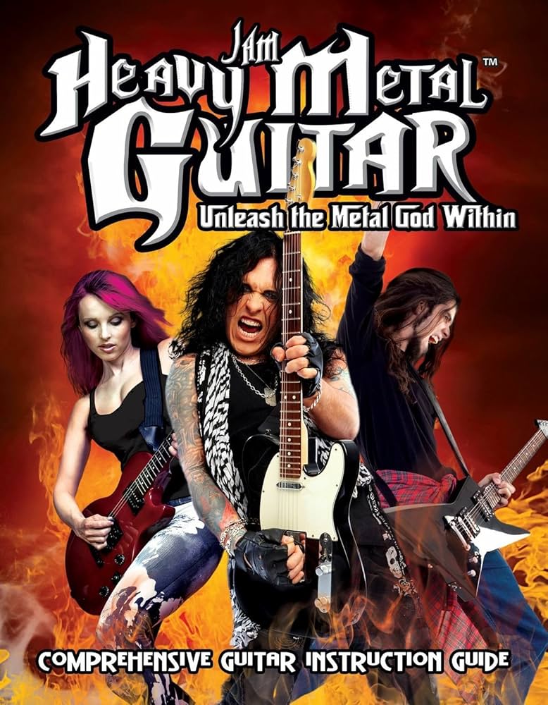 JAM HEAVY METAL GUITAR - UNLEASH THE METAL GOD WITHIN - NEW MUSIC DVD