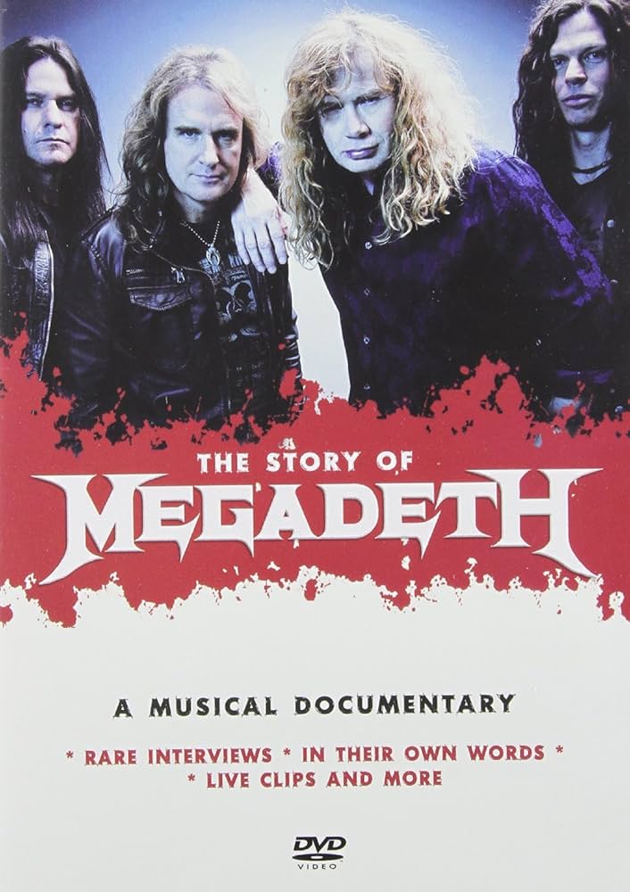 MEGADETH - THE STORY OF MEGADETH - NEW MUSIC DVD