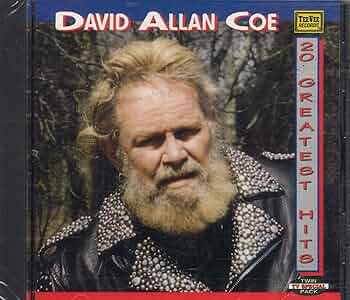 DAVID ALLAN COE- 20 GREATEST HITS- USED CD