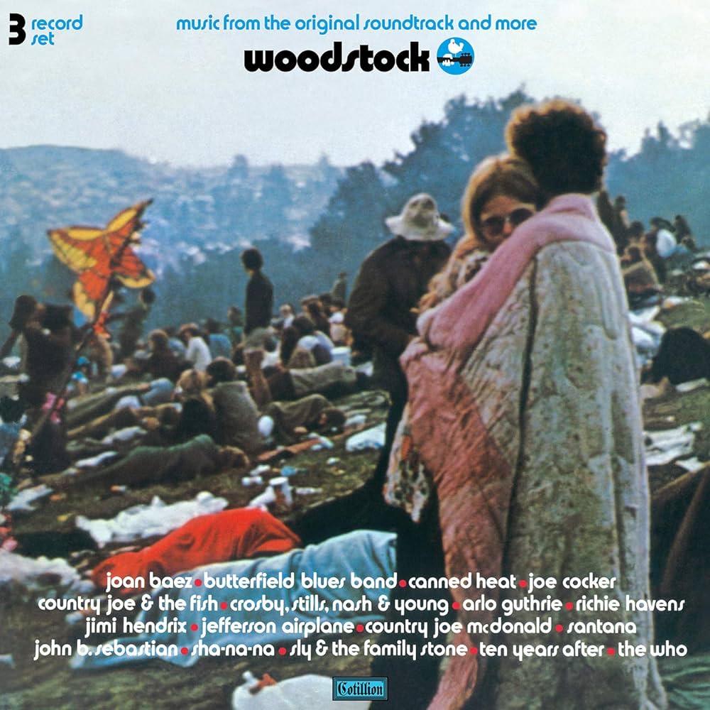 WOODSTOCK- MUSIC FROM THE ORIGINAL SOUNDTRACK AND MORE 2 CD SET - USED CD
