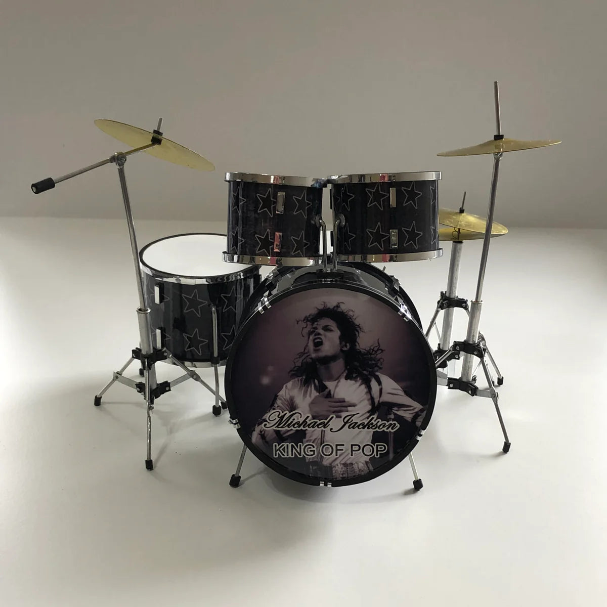 MICHAEL JACKSON- THE ART OF MINIATURE DRUM SET
