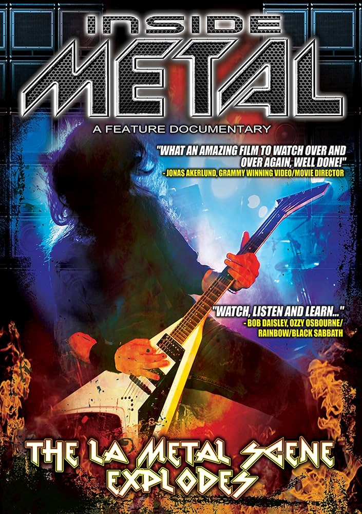 INSIDE METAL - THE LA METAL SCENE EXPLODES - NEW MUSIC DVD