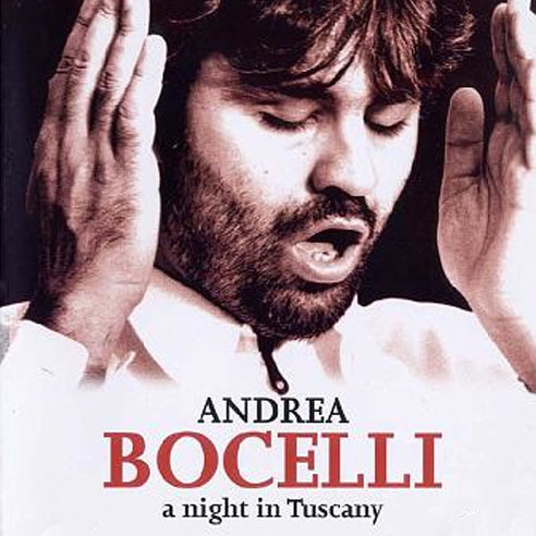 ANDREA BOCELLI - A NIGHT IN TUSCANY - USED MUSIC DVD