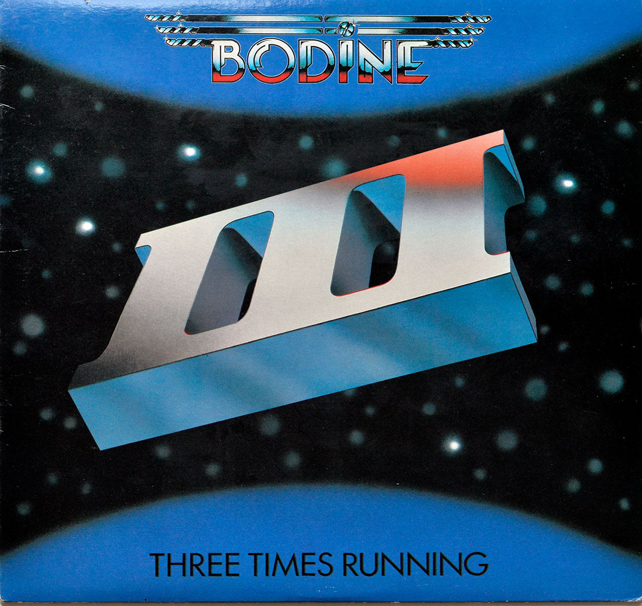 BODINE - THREE TIMES RUNNING *GERMAN IMPORT* - USED VINYL