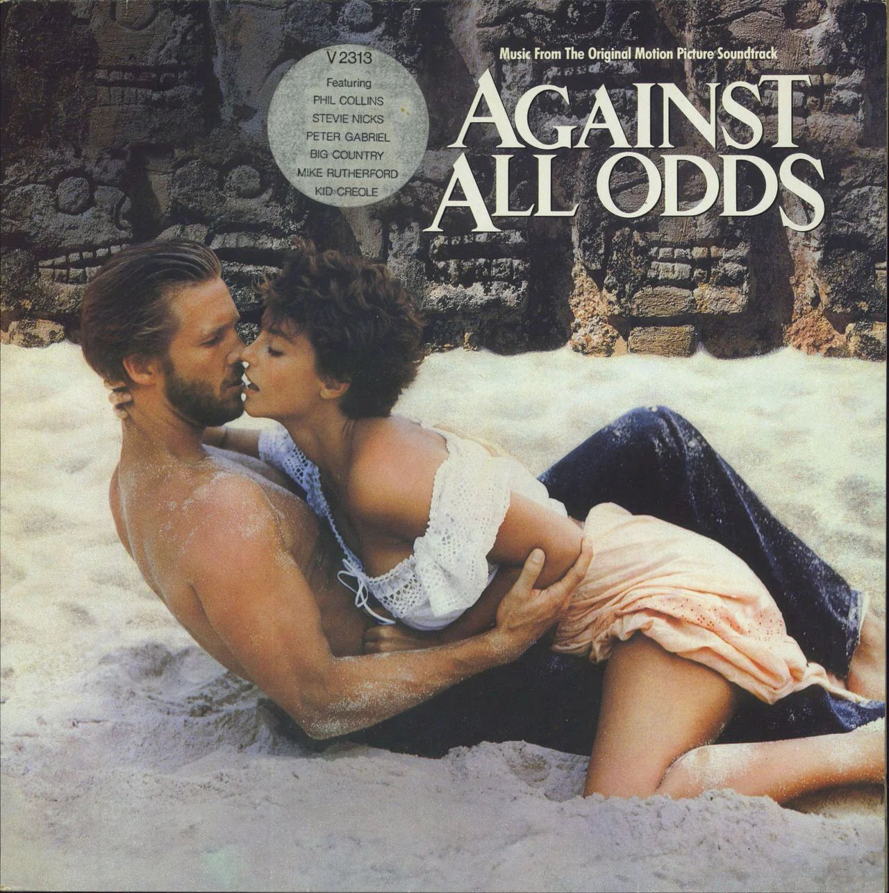 AGAINST ALL ODDS - MOTION PICTURE SOUNDTRACK - USED VINYL SOUNDTRACK