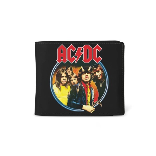 AC/DC- HIGHWAY TO HELL LOGO - LEATHER WALLET
