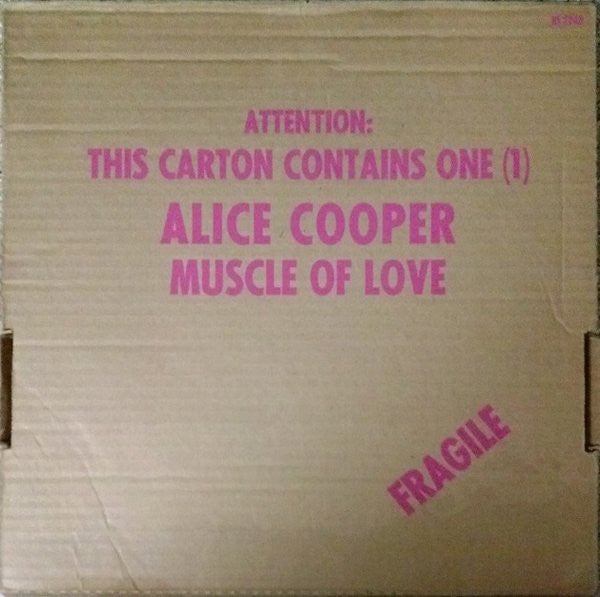 COOPER, ALICE - MUSCLE OF LOVE - 1973 ORIGINAL PRESSING - USED VINYL