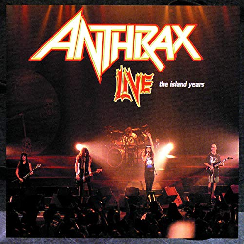 ANTHRAX - LIVE - THE ISLAND YEARS - USED CD