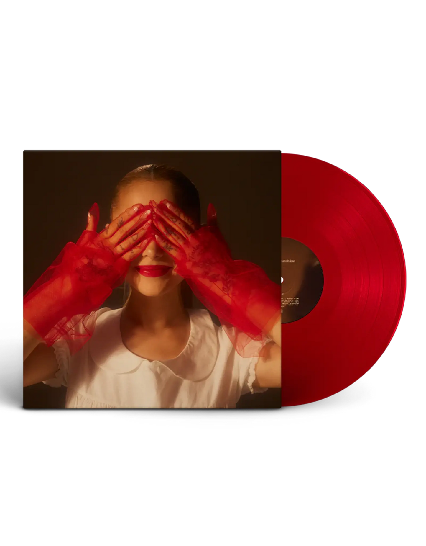 ARIANA GRANDE - ETERNAL SUNSHINE - RED COLOURED - NEW VINYL