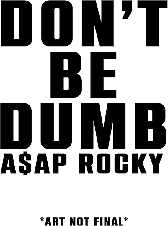 A$AP ROCKY - DON'T BE DUMB - NEW CD