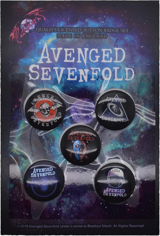 AVENGED SEVENFOLD- 5 PIN PACK