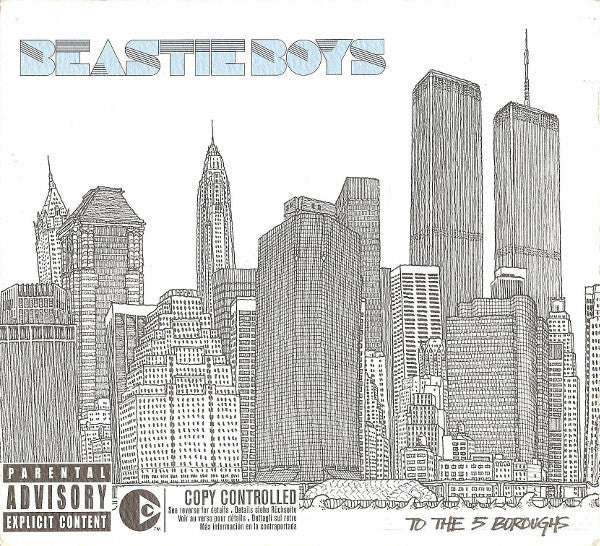 BEASTIE BOYS - TO THE 5 BOROUGHS - COPY PROTECTED, LIMITED EDITION DIGI PAK - UCD