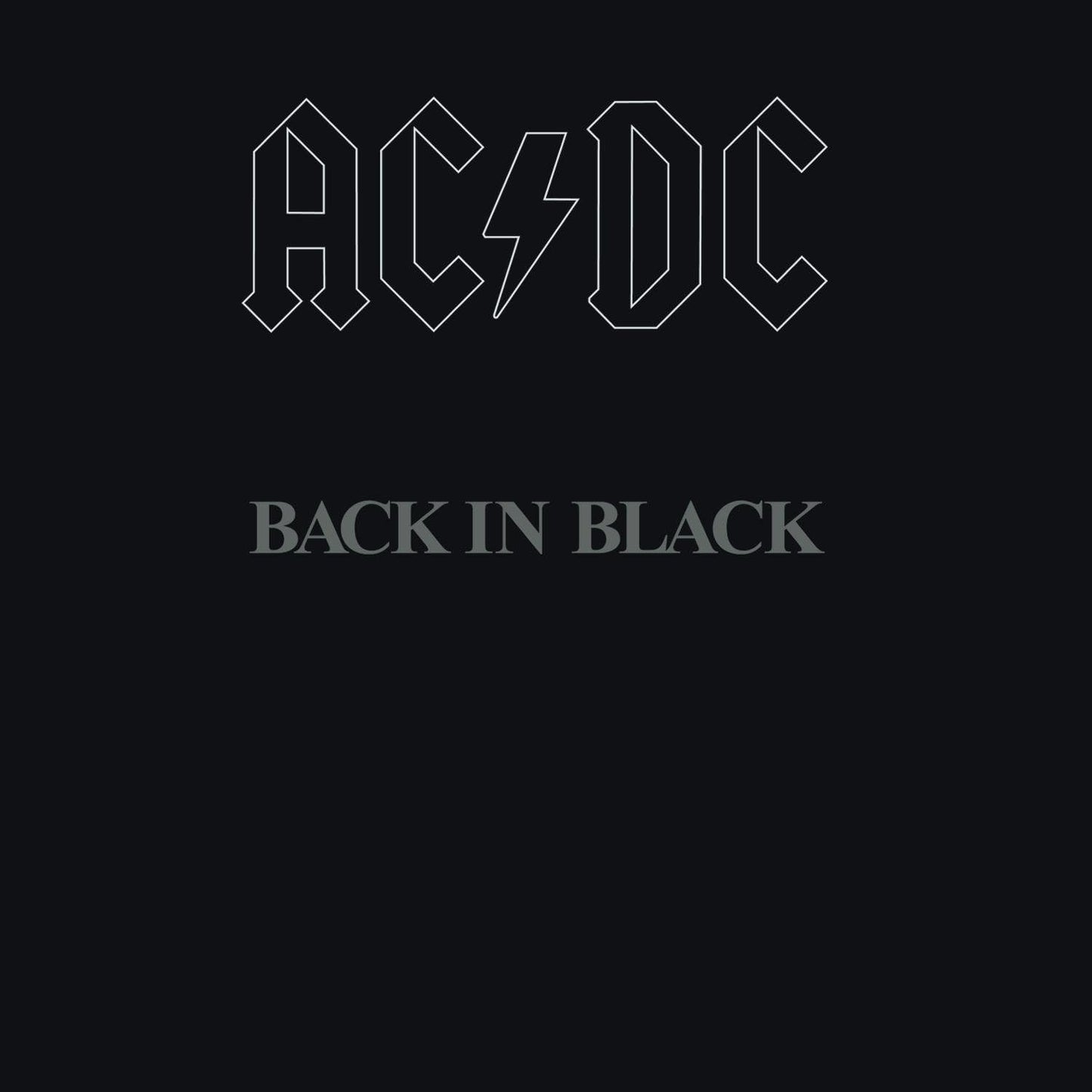 AC/DC - BACK IN BLACK -RE-ISSUE 180GR