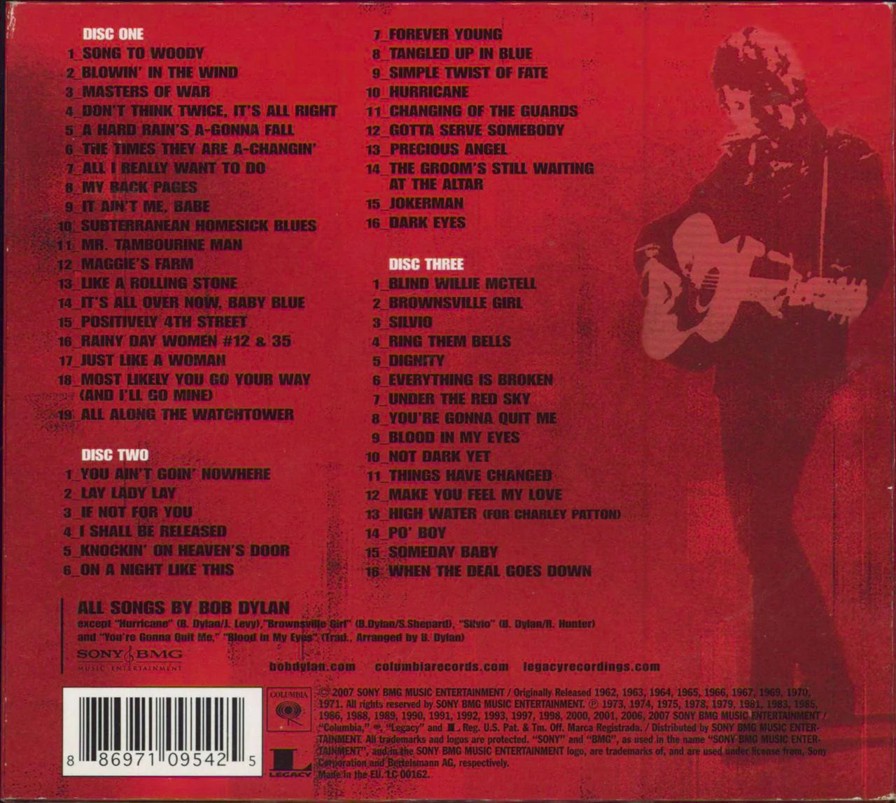 BOB DYLAN - DYLAN (2007 3CD SET) *NM* *USED CD* *NM*
