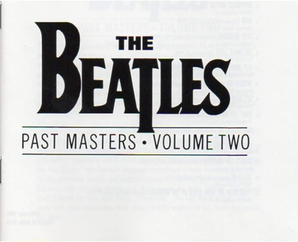 BEATLES, THE - PAST MASTERS VOLME 2 - USED CD