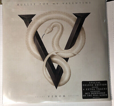BULLET FOR MY VALENTINE VENOM SPECIAL DELUXE EDITION (4 EXTRA TRACKS & MP3 DOWNLOAD) - New Vinyl