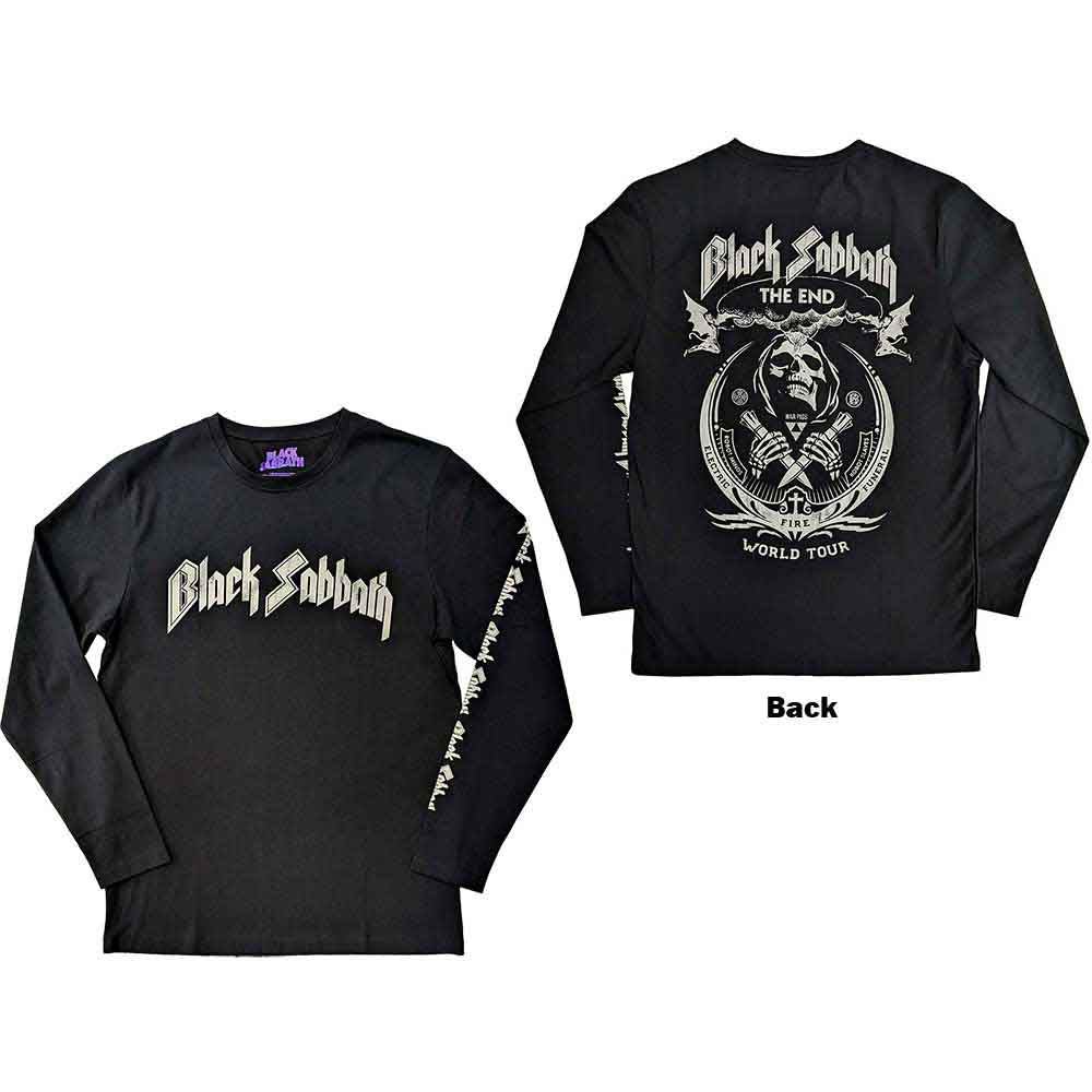 BLACK SABBATH - THE END LONG SLEEVE - TSHIRT