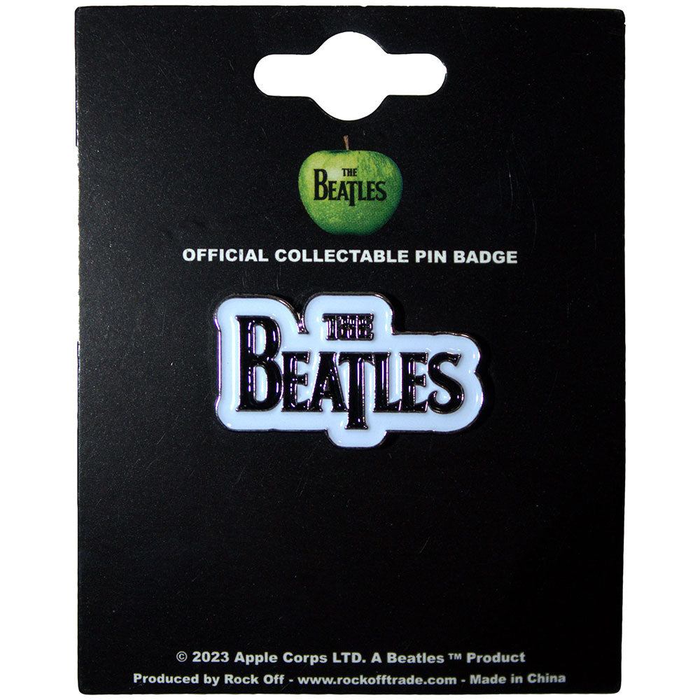 THE BEATLES - LOGO - PEWTER PIN