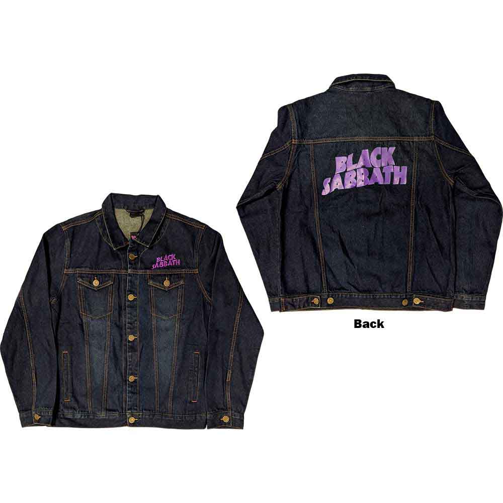 BLACK SABBATH - WAVY LOGO - DENIM JACKET