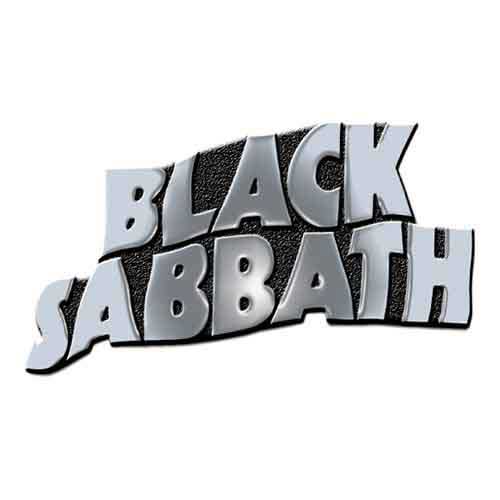 BLACK SABBATH - WAVY LOGO - PEWTER PIN