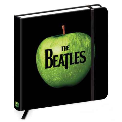 THE BEATLES - APPLE LOGO - ROCK NOTEBOOK (HARDBACK)