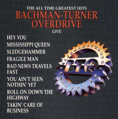 BACHMAN-TURNER OVERDRIVE - LIVE - USED CD