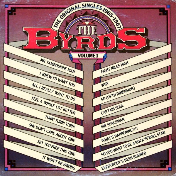 BYRDS, THE - THE ORIGINAL SINGLES 1965-1967 - VOLUME 1 - UV