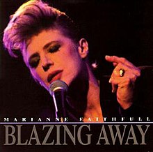 MARIANNE FAITHFULL- BLAZING AWAY- USED CD