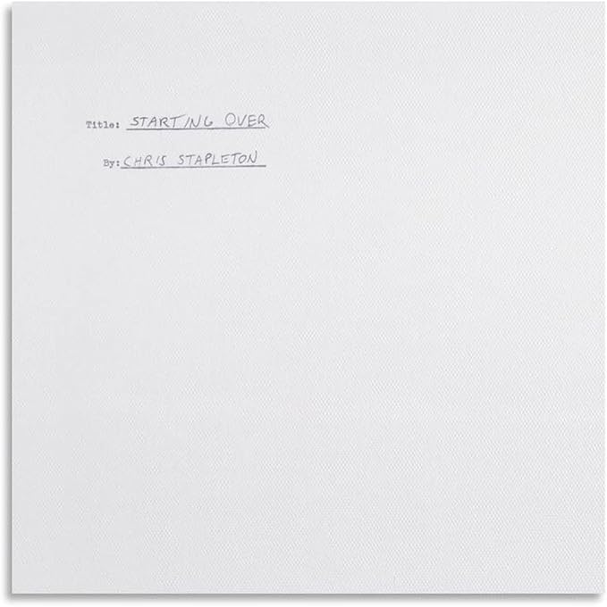 STAPLET0N, CHRIS - STARTING OVER - 2LP - NEW VINYL