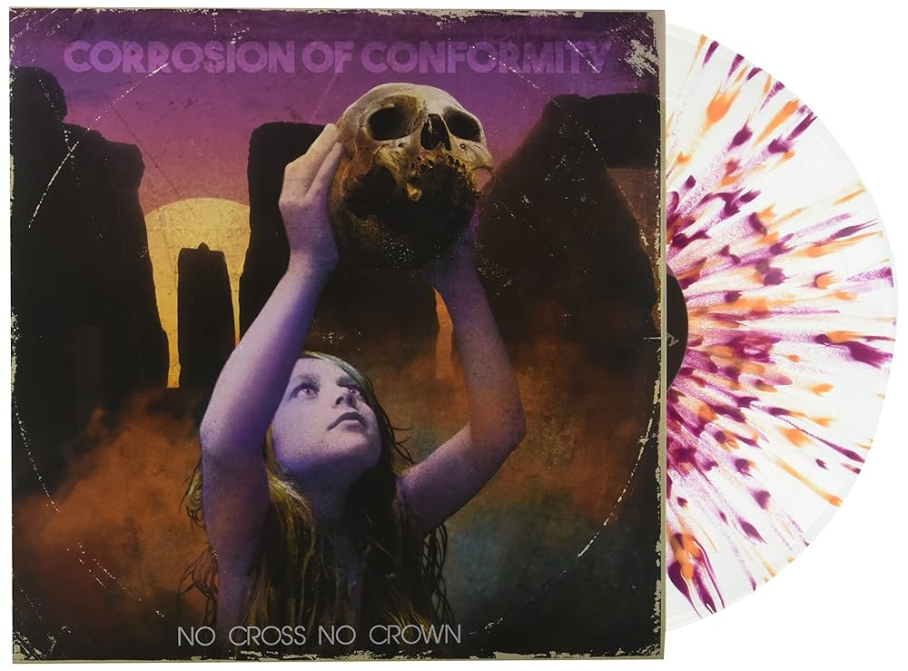 CORROSION OF CONFORMITY- 2LP NO CROSS NO CROWN LTD EDITION PURPLE/ORANGE VINYL